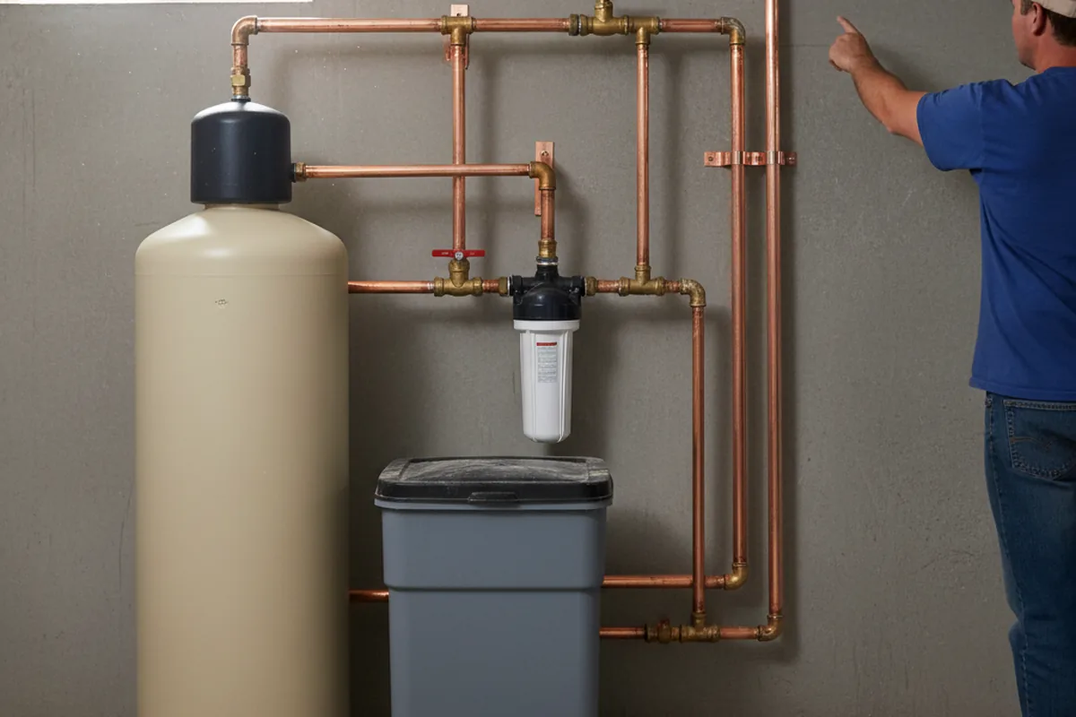 Whole-house water treatment system installed in Changewater